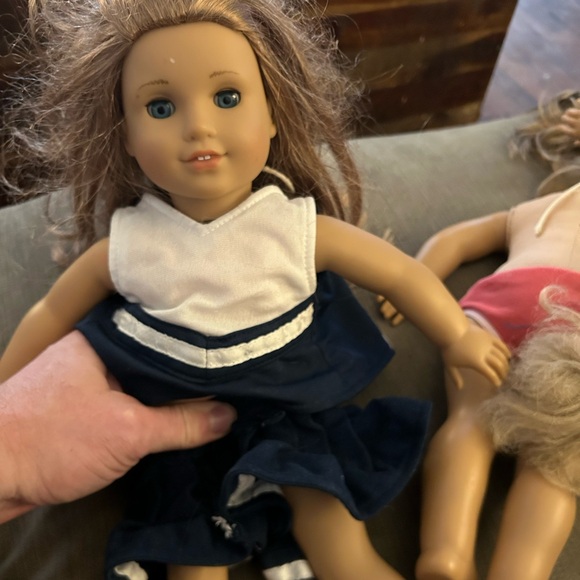 American Girl Doll with Penn State Color Cheer Outfitt - Picture 1 of 4